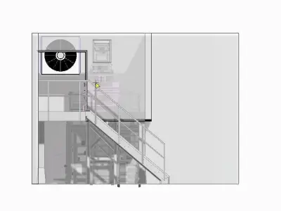 Dosing unit for packing company 3D model