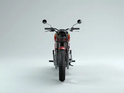 triumph t100 3D model