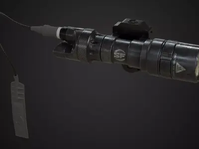 Surefire M322C Scout Light 3D model