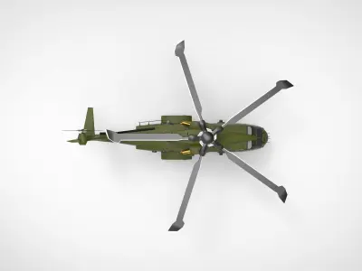 AW101 EH101 Merlin 3D model