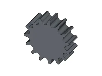 Lantern Gear Low-poly 3D model