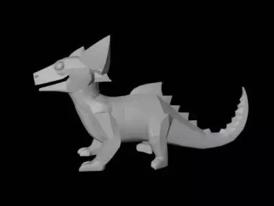 Dragon 3D print model