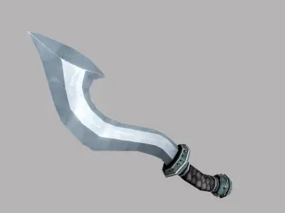 Sword Low-poly 3D model 57