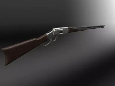 Winchester Model 1873 3D model