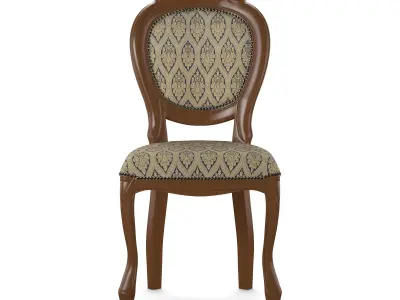 Antique Dining Chair 3D model