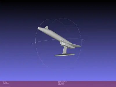 HOTOL Spaceplane Historical Concept 3D print model