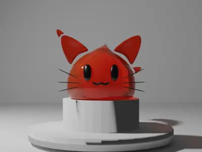 slime cat  3D model