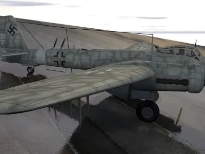Junkers Ju-388 J-4 Nachtjager 3D model
