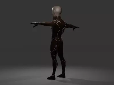Gblade Original Character Low-poly 3D model