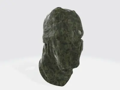 Military Tactical Balaclava Low-poly 3D model