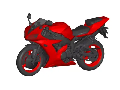 Yamaha YZF-R1 3D model