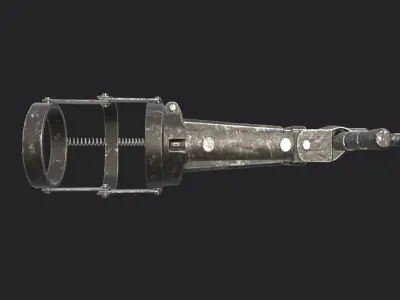 Berserk - IronArm - Asset Fan Model Art Free low-poly 3D model