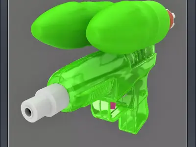 Squirt Gun 3D model