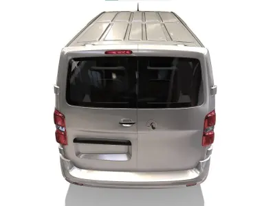 vauxhall vivaro passenger van 3D model