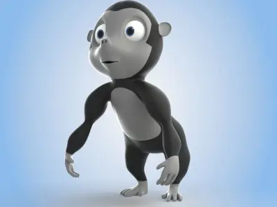 Gorilla 3D model