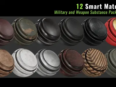 12 Military and Weapon - Smart Materials -Vol 02 Texture