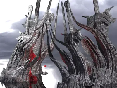Colossal Titan Entranceway 5 3D model
