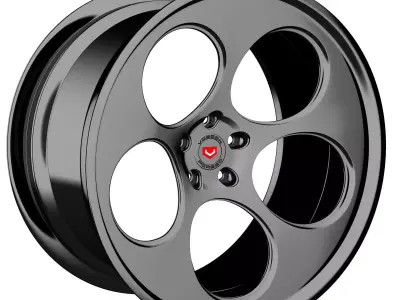 Vossen LC 103 wheel 3D model