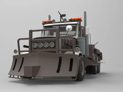 Towtruck from Terminator salvation 3D model