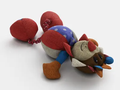 Toy Lion 3D model
