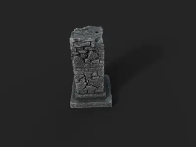 Old Ruin 7 Low-poly 3D model