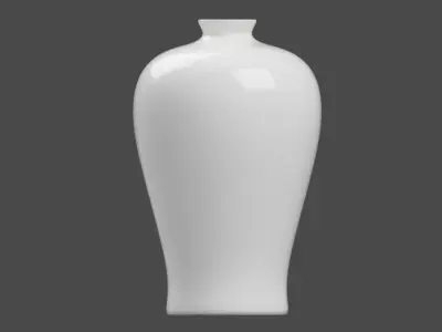 Chinese Antique Porcelain Series - Vase 4 3D print model