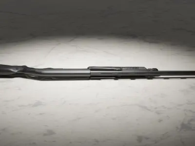 Benelli Pump Action Shotgun 3D model