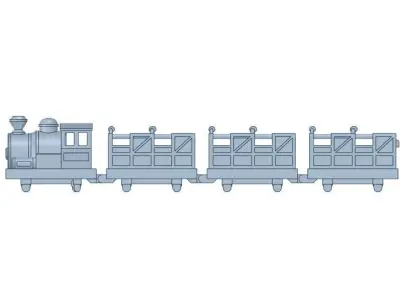 roller coaster vehicle Free 3D print model purchase