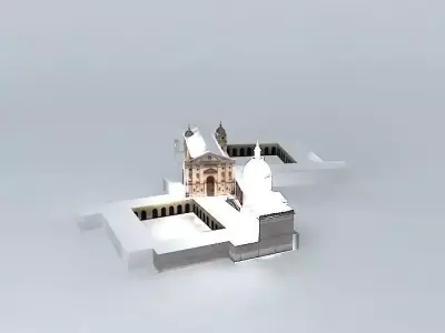 Our Lady of the Rosary Church and Convent of Santo Domingo Pa... Free 3D model
