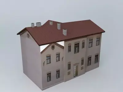 Old Train Station Free 3D model