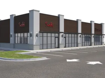 Retail-185 Retail Store 3D model