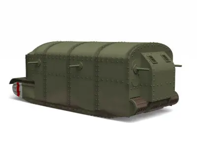 FlyingElephant british infantry tank 3D model