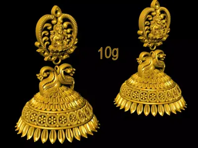 Lakshmi Jumka 3D print model