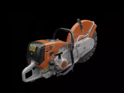 Steal Saw 3D model