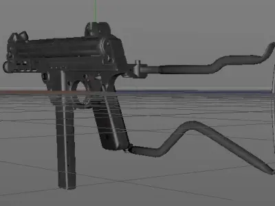 Walther MPK 3D model