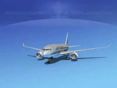 Boeing 787-8 Qatar 3D model