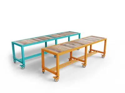 Karpenter AK-14 bench 3D model