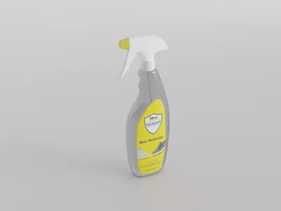 Shoe Protector Spray Unbranded Low-poly 3D model