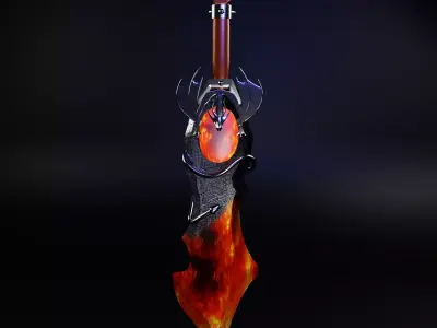 Game Sword 3D model