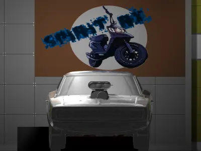 dodge charger Fast And Furious   3D model