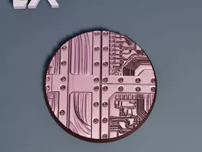 HD Base Set 25 - Circuit Panels 3D print model