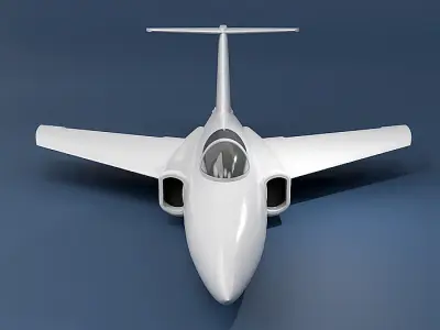 3d printable jet 3d model 3D print model