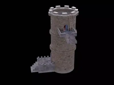 Old Tower 3D model