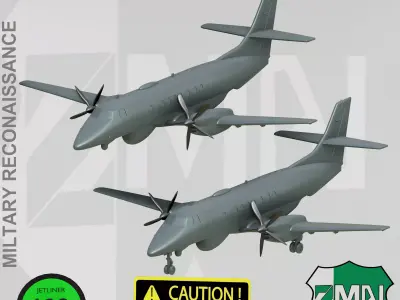 BAE JETSTREAM 41 V2 3D print model