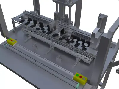 2VG FRO Punching and Cutting Machine 3D model