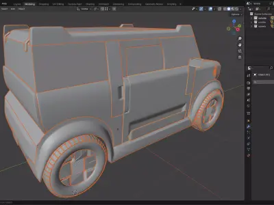 The Dacia Hipster 3D model