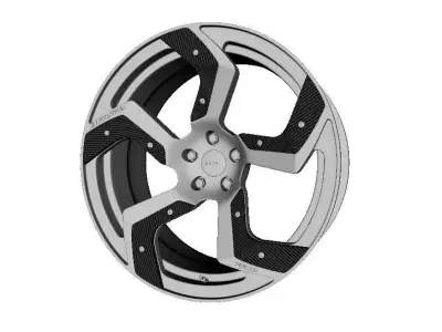Wheels Mansory AC 5 3D model
