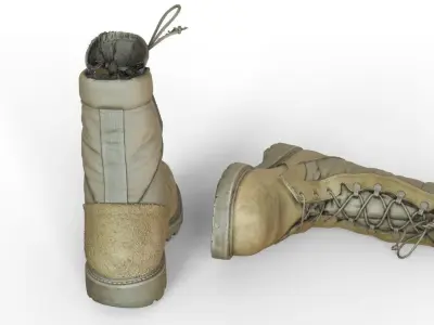 Air Force Combat Boot 3D model