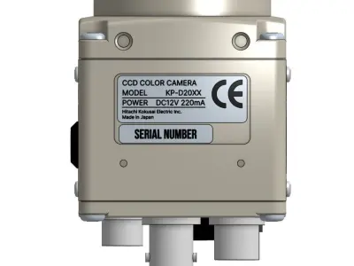 HITACHI KP-D20 3D model