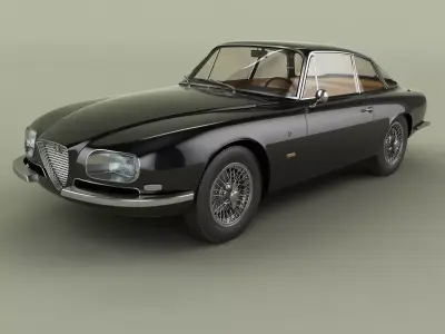 Alfa Romeo 2600 SZ 3D model